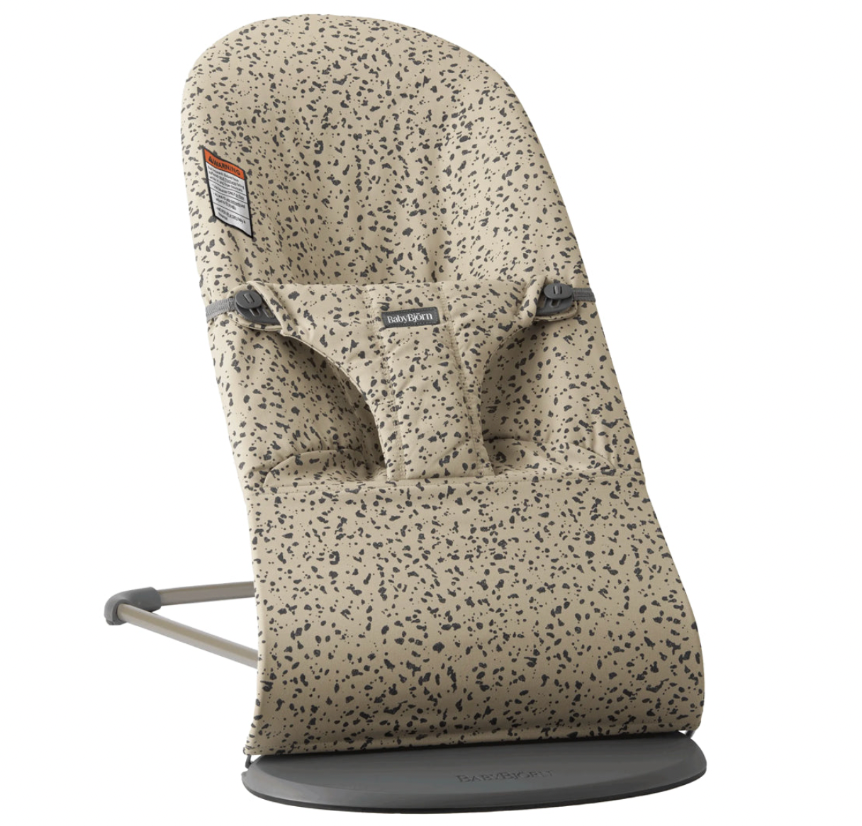 Bouncer Bliss in Beige Print