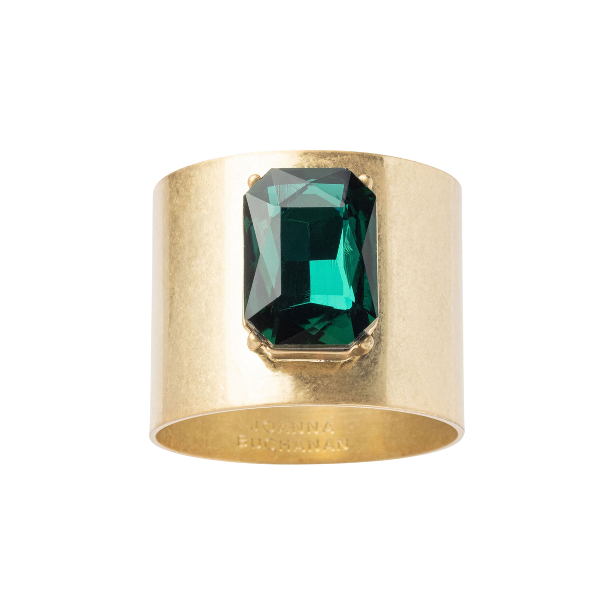 Single Gem Napkin Rings, Set of Two