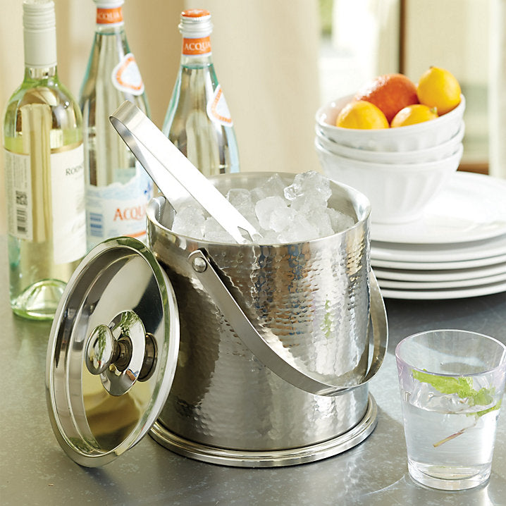 Avalon Double Walled Ice Bucket with Tongs
