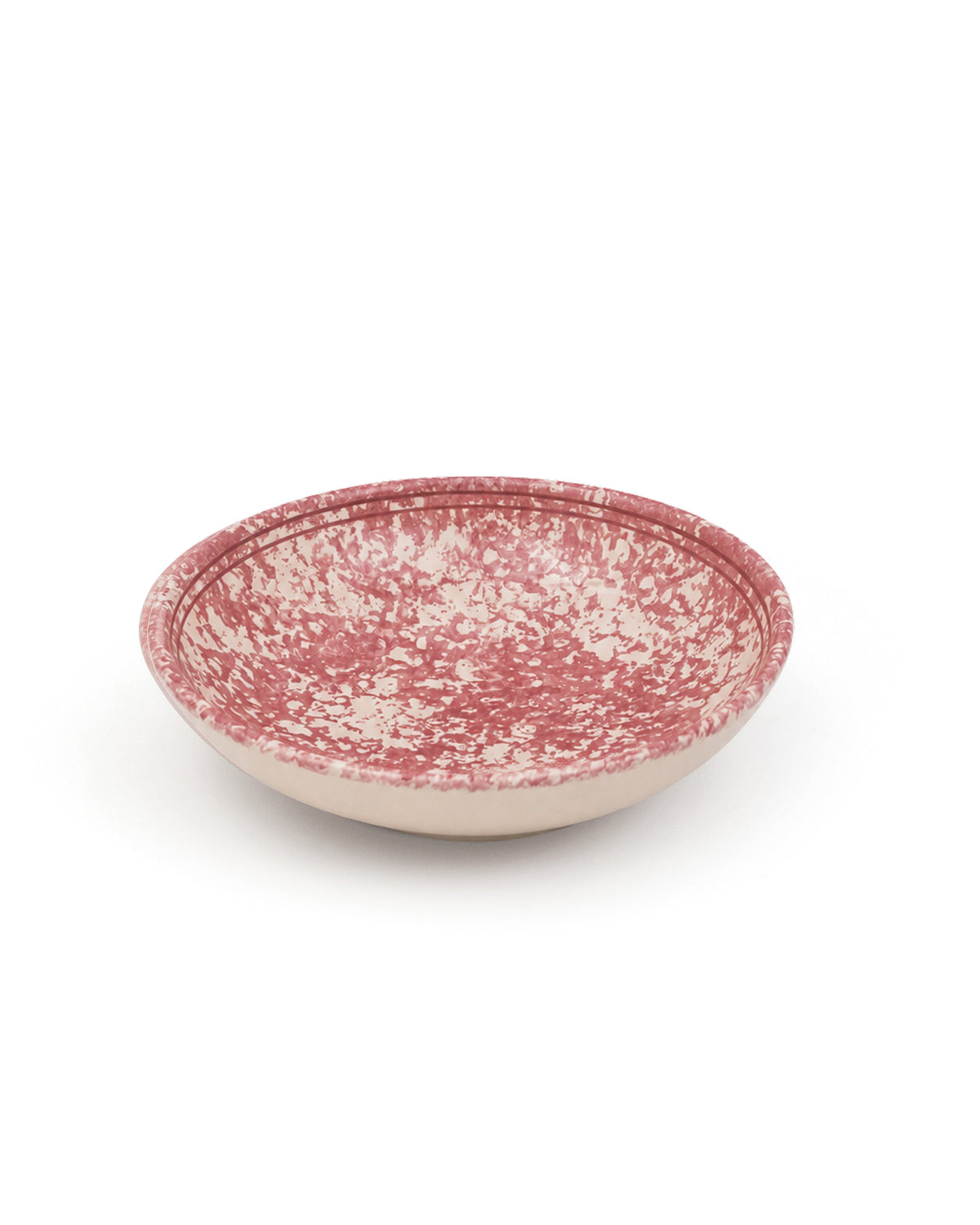 Spongeware Pasta Bowl, Set of 4