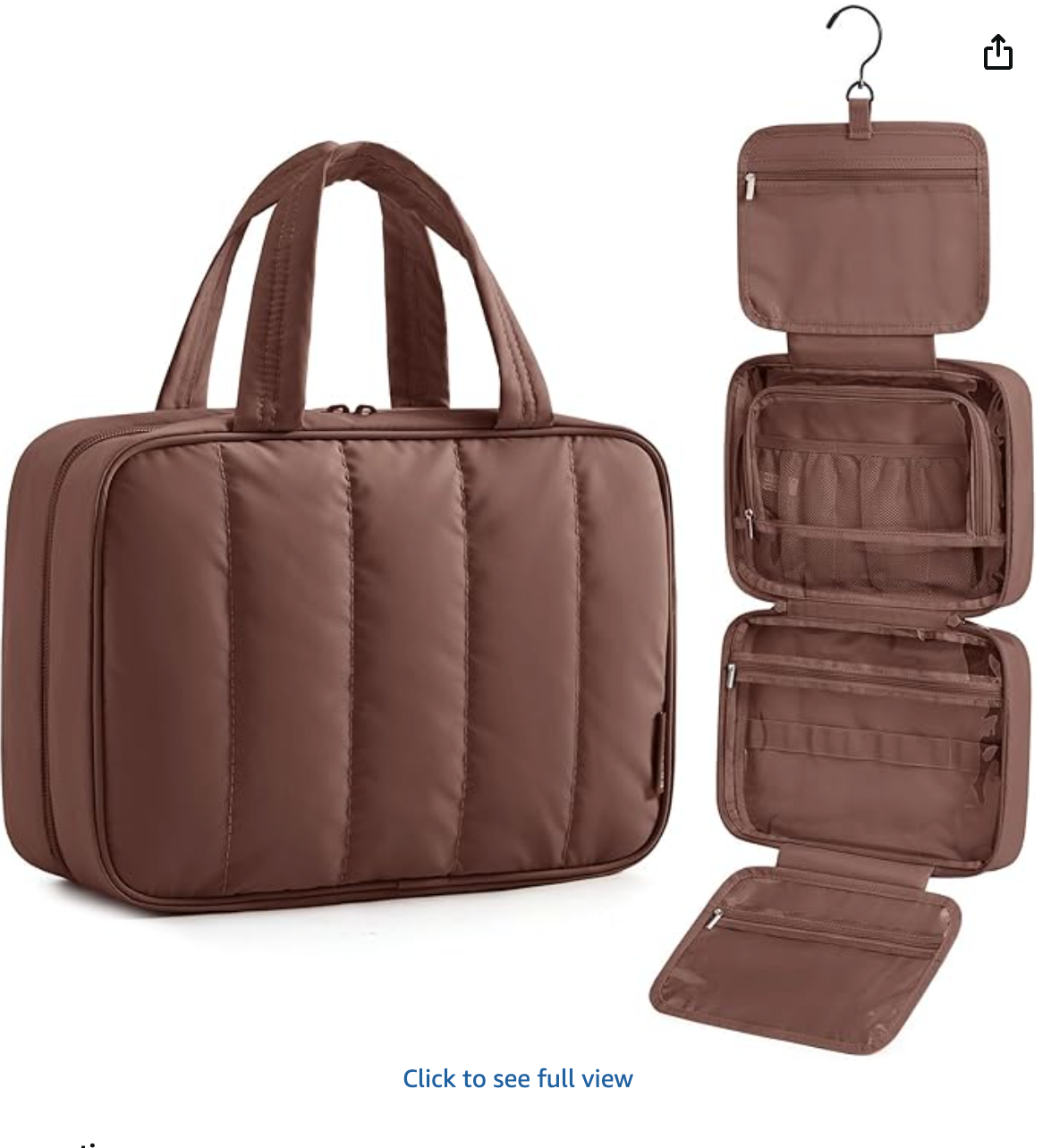 BAGSMART Travel Toiletry Bag