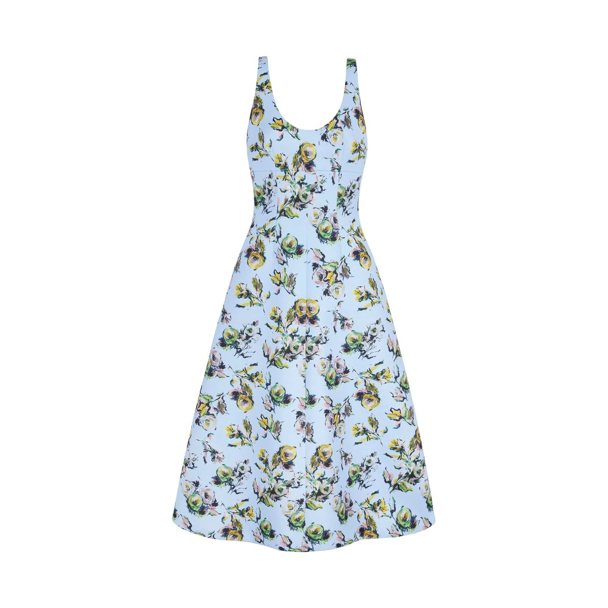 abella-dress-in-yellow-green-floral-genzianella