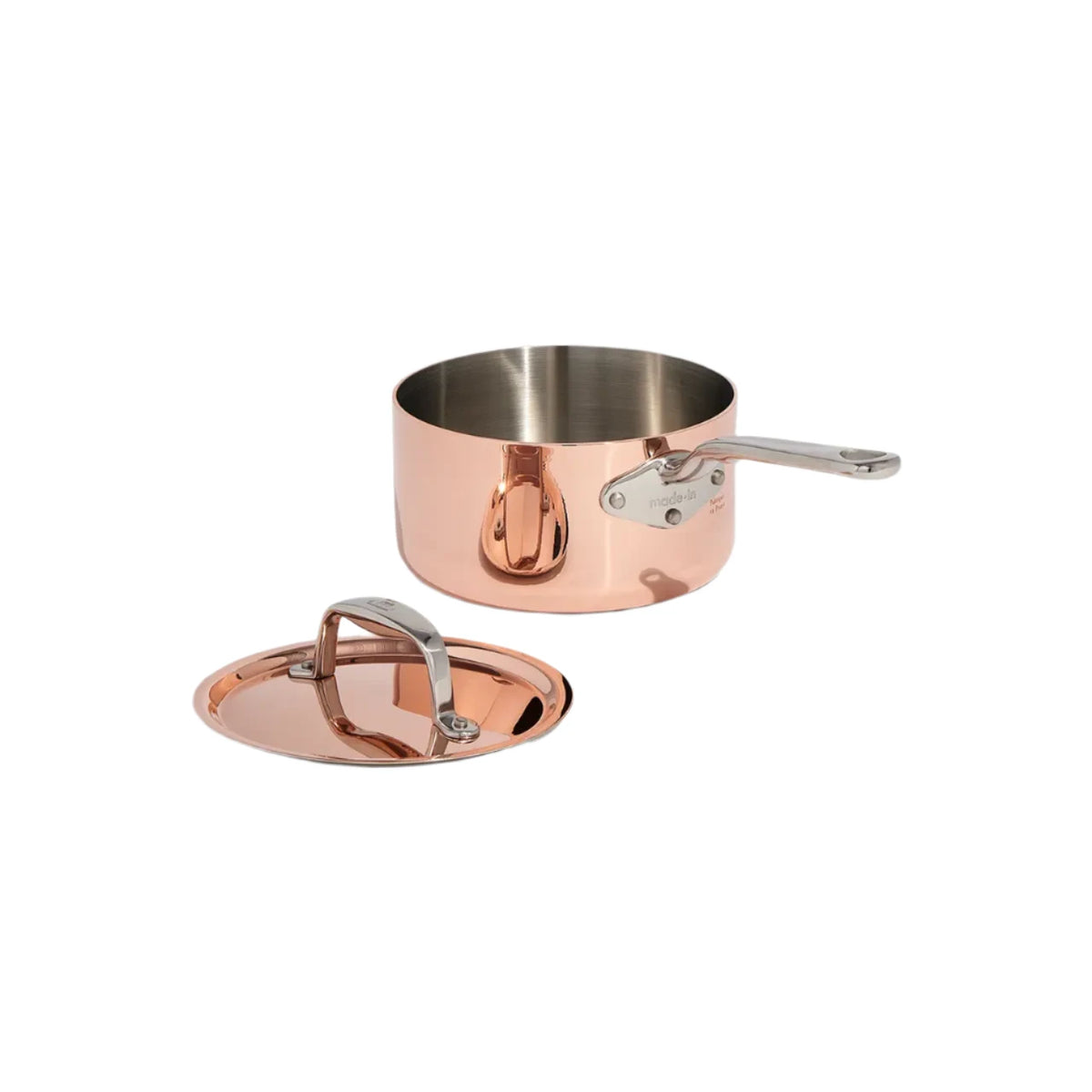 Copper Saucepan in 1.9 QT