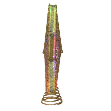 Kurt Adler 11.5" 27-Light Multicolor LED Star Tree Topper