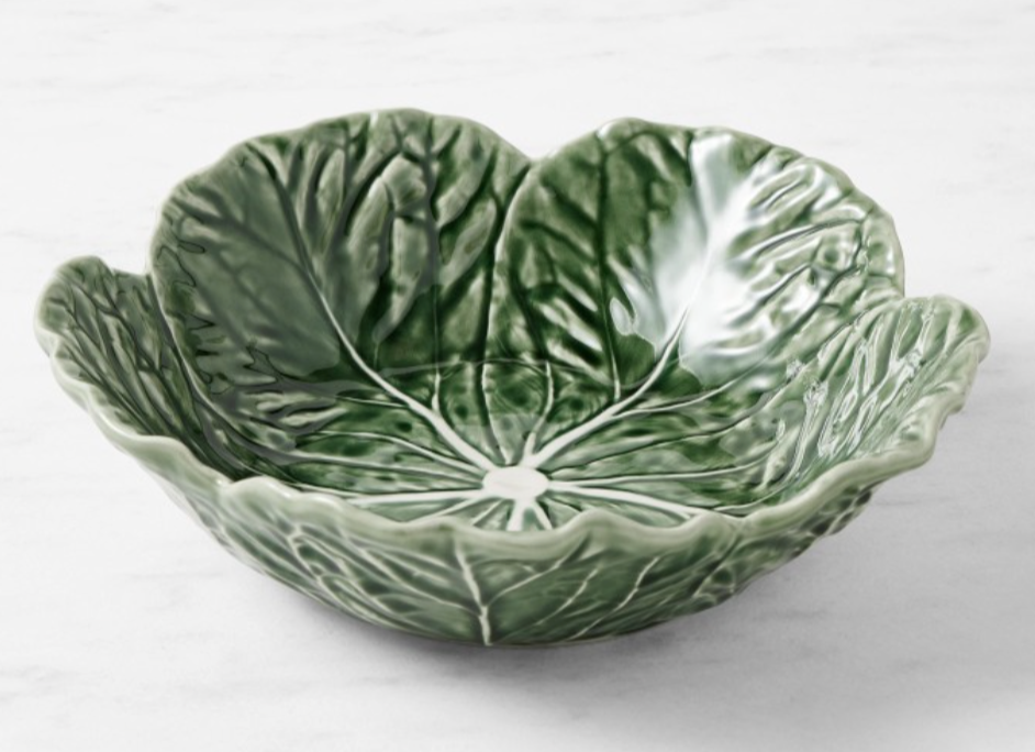 Bordallo Pinheiro Cabbage Serving Bowl