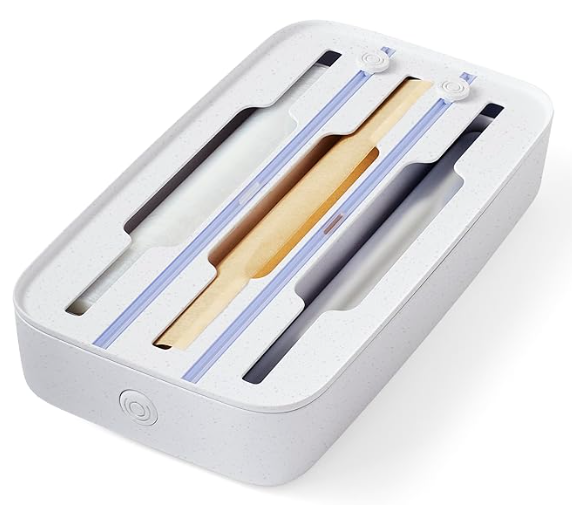 3-in-1, Drawer Organizer for Foil, Plastic Wrap, Parchment