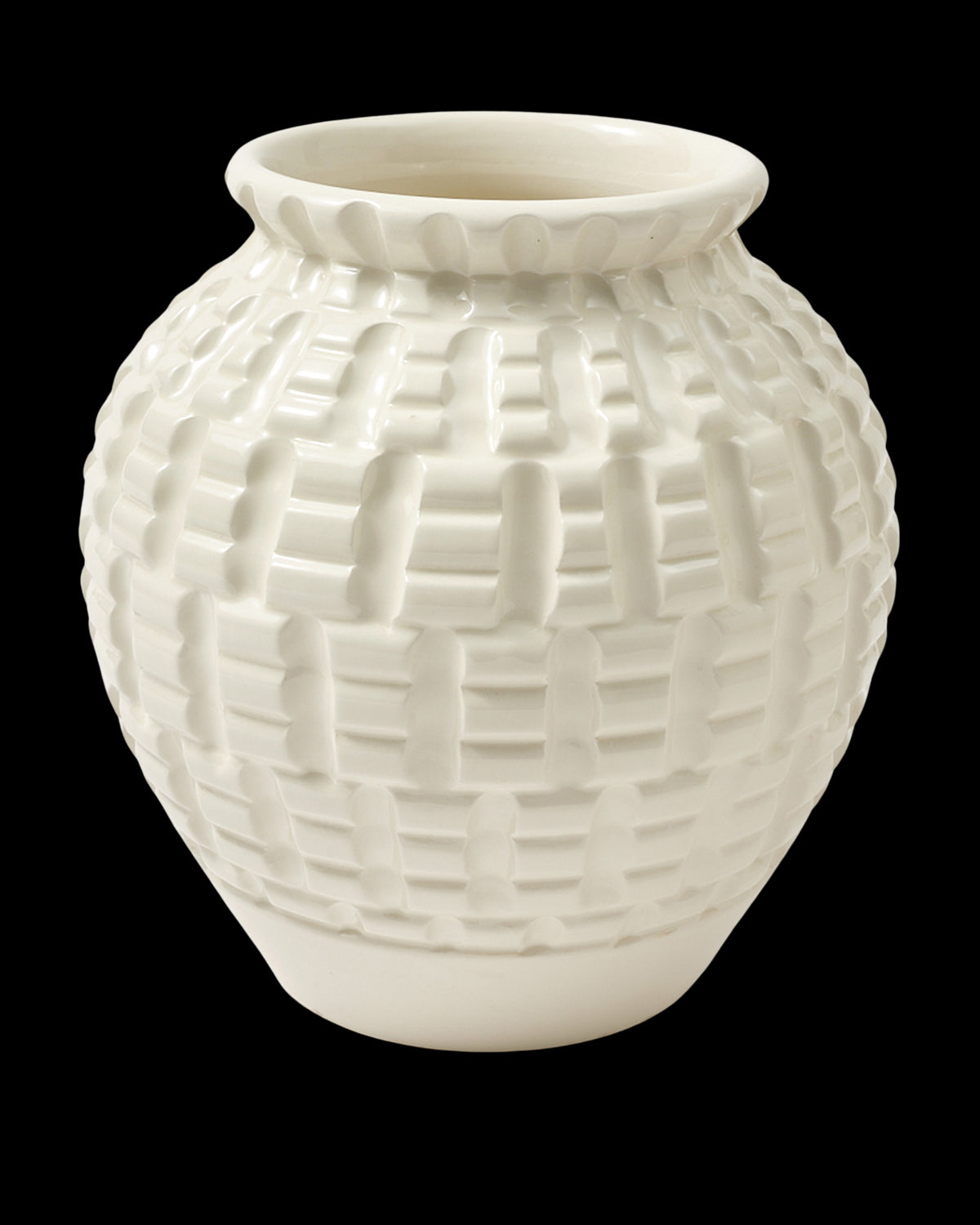 Geometric Vase, Ivory