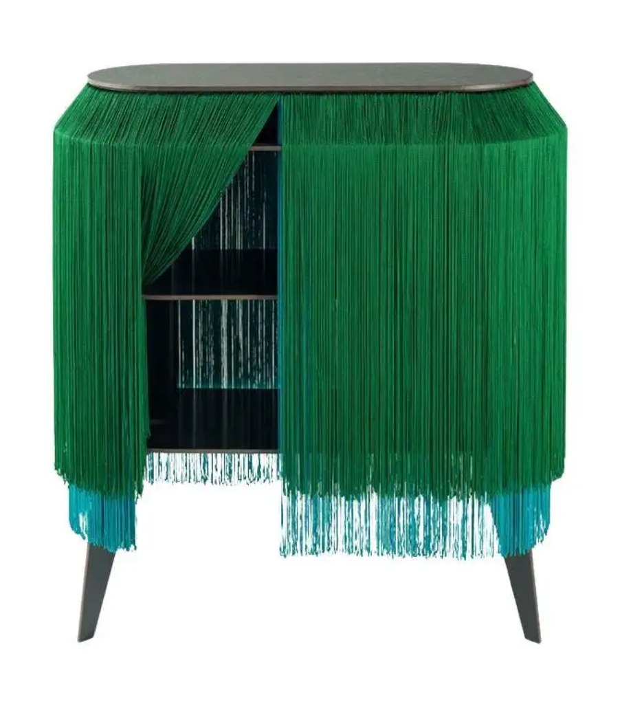 Bedside cabinet - Sparkling Green BABY ALPAGA