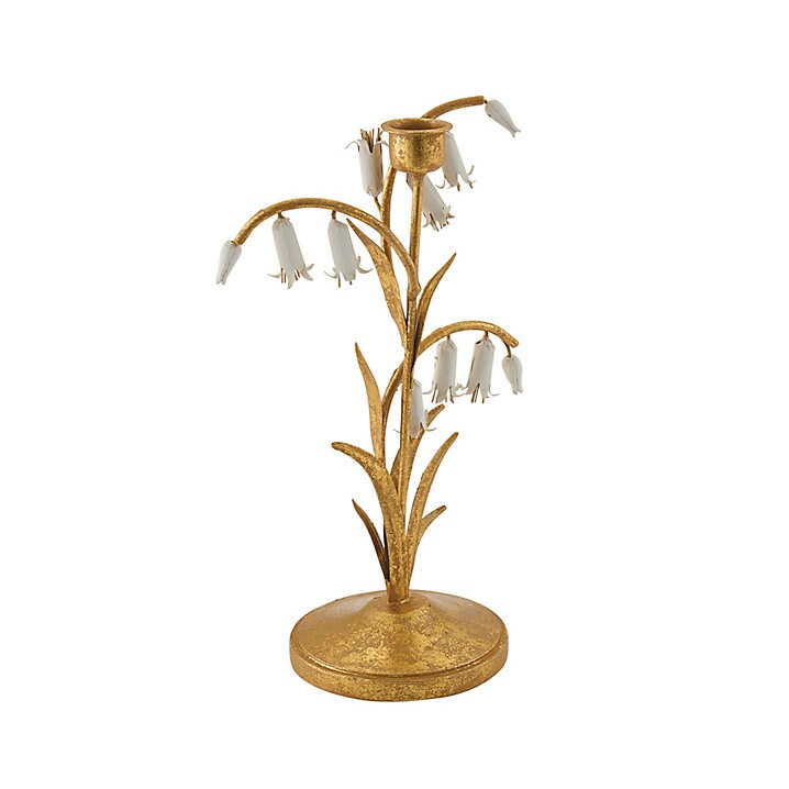 Bellflower Taper Candleholder, Large