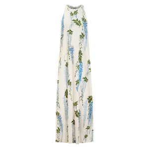 Adelina Gown in Wisteria Toile