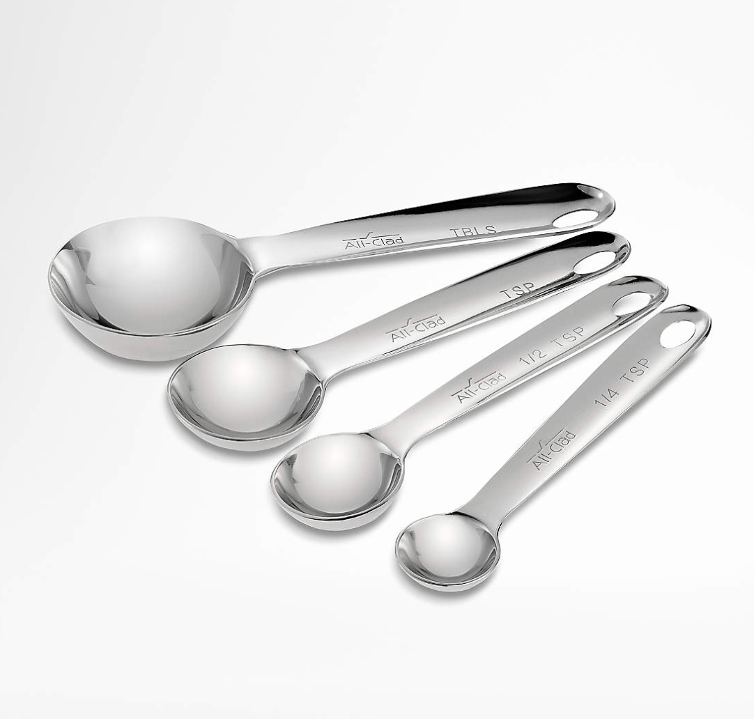 All-Clad ® Stainless Steel Measuring Spoons