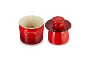 Butter Crock 6 oz. in Cerise