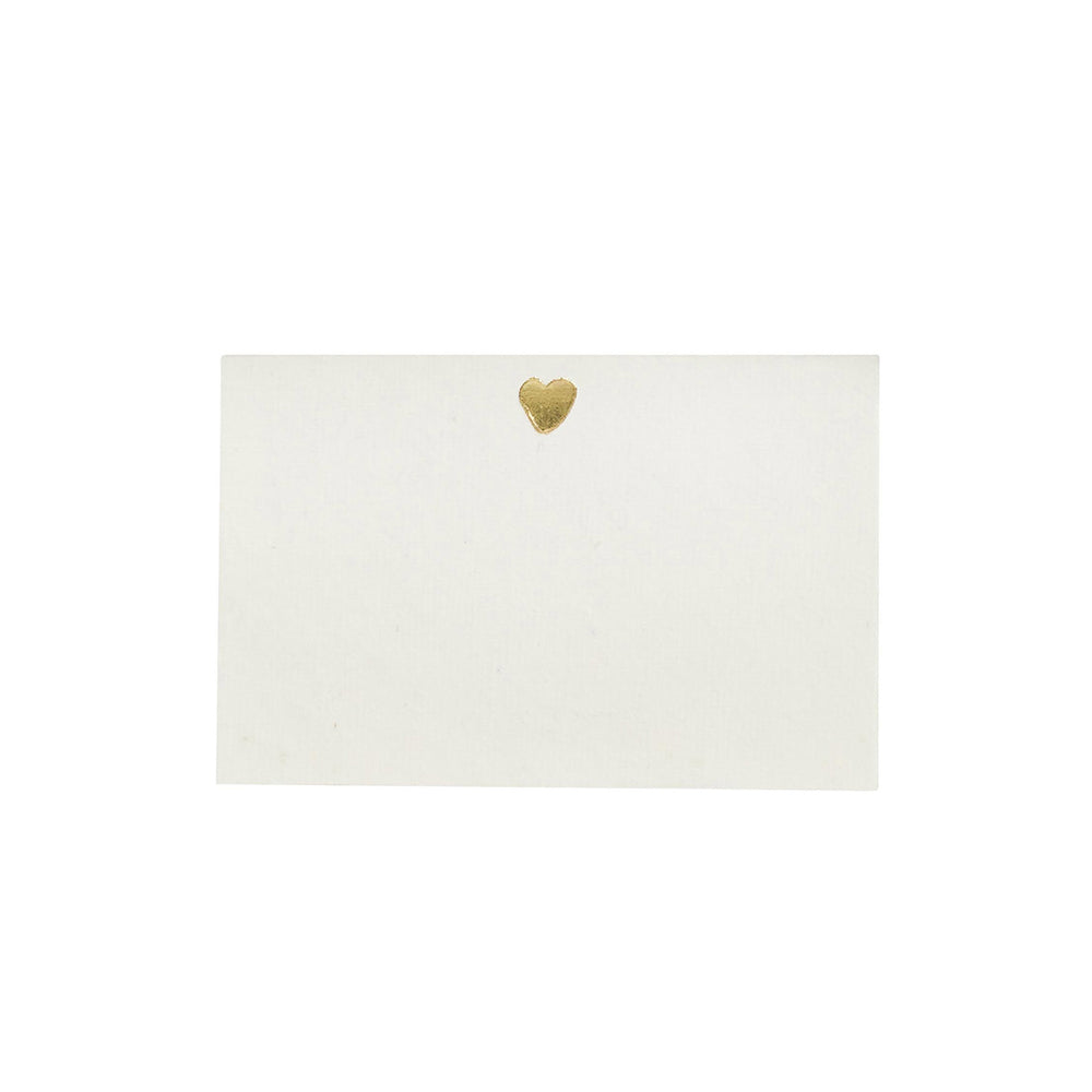 L'Amour Toujours Place Card, Set of 12 in Gold