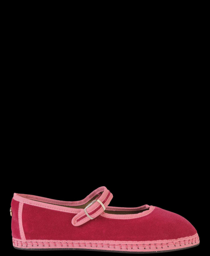 Mary Jane Flat in Cherry