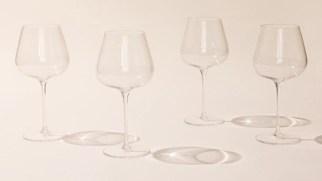 Crystal Red Wine Glasses