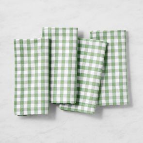 AERIN x Williams Sonoma Gingham Napkins, Set of 4