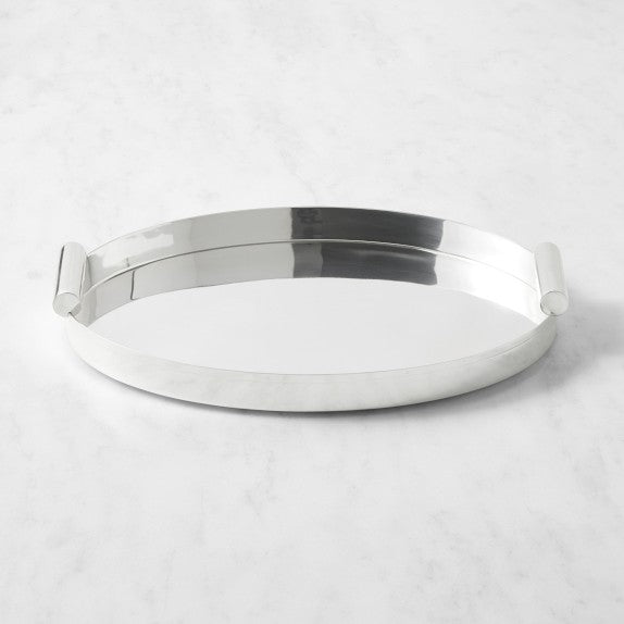 AERIN Vintage Silver Tray