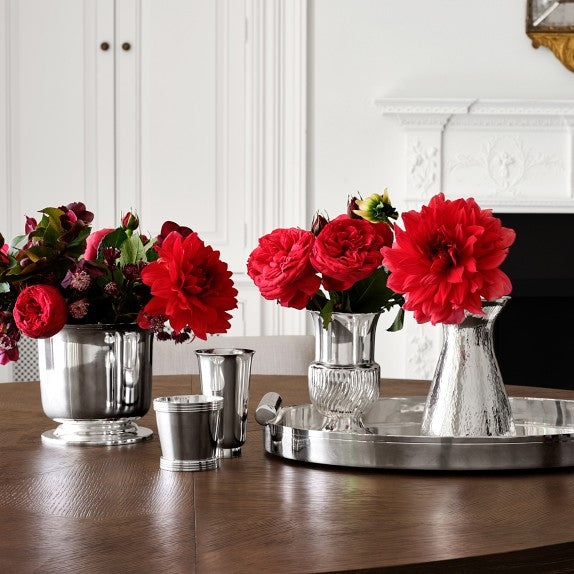 AERIN x Williams Sonoma Home Silver Radial Cachepot
