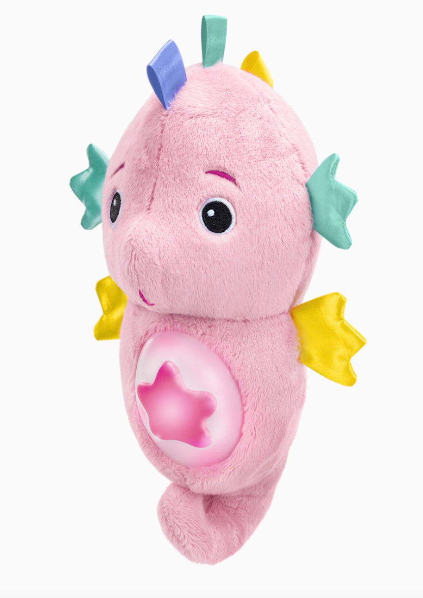 Baby Einstein Sea Dreams Seahorse Plush Soother Pink