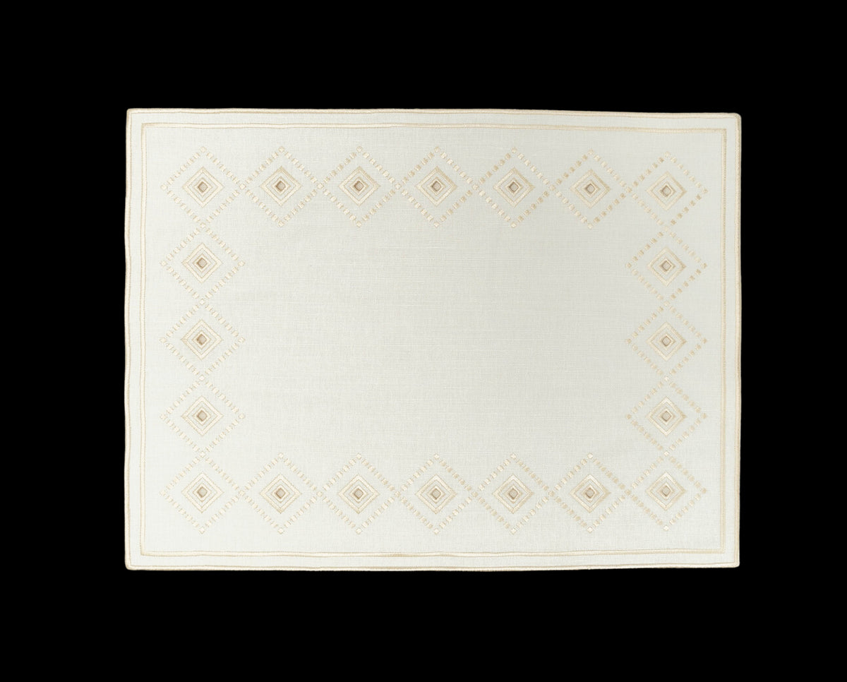Ojete Placemat in Ivory