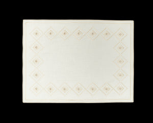 Ojete Placemat in Ivory