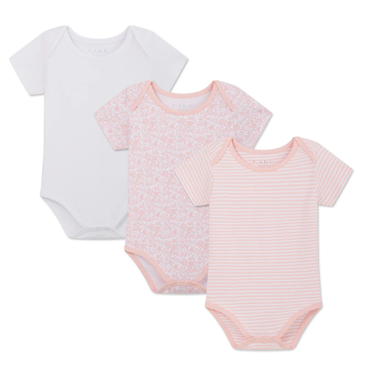 Baby Bodysuit Bundle in French Blue