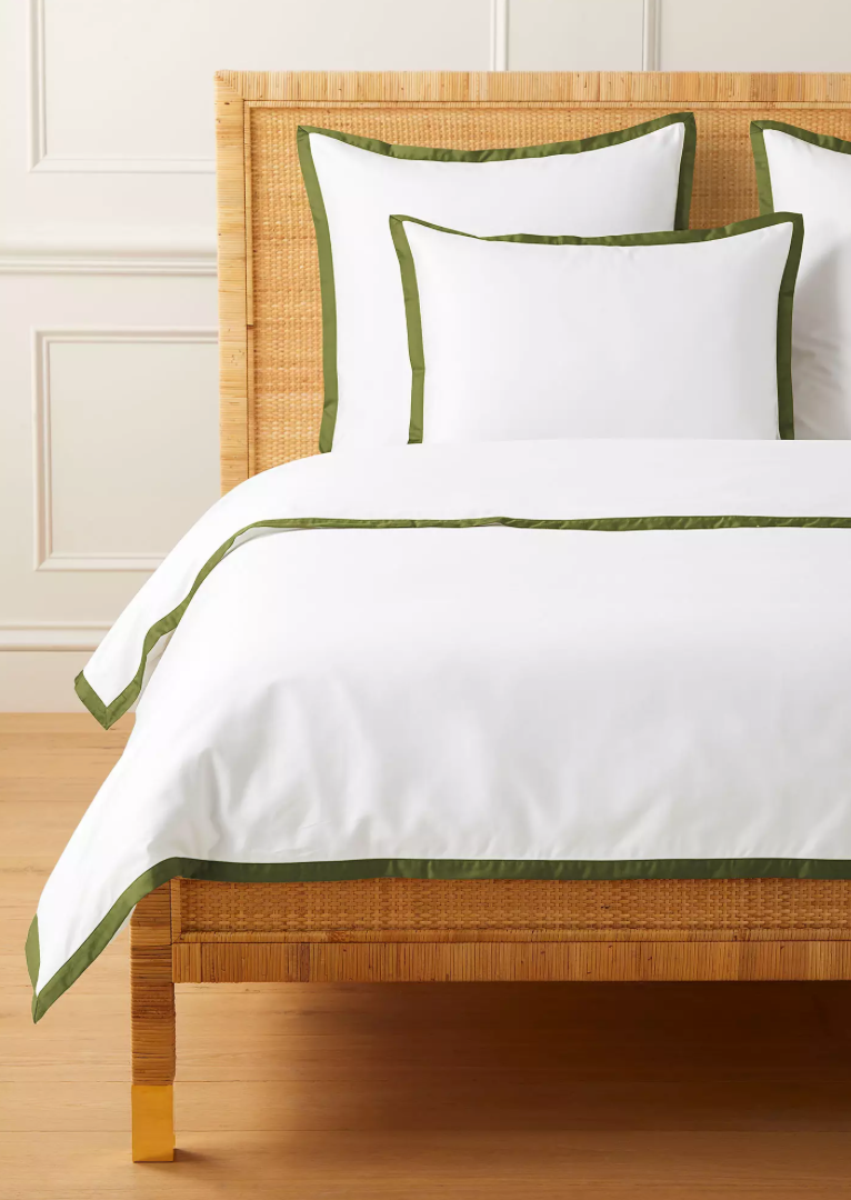 Border Frame Sateen Duvet Cover