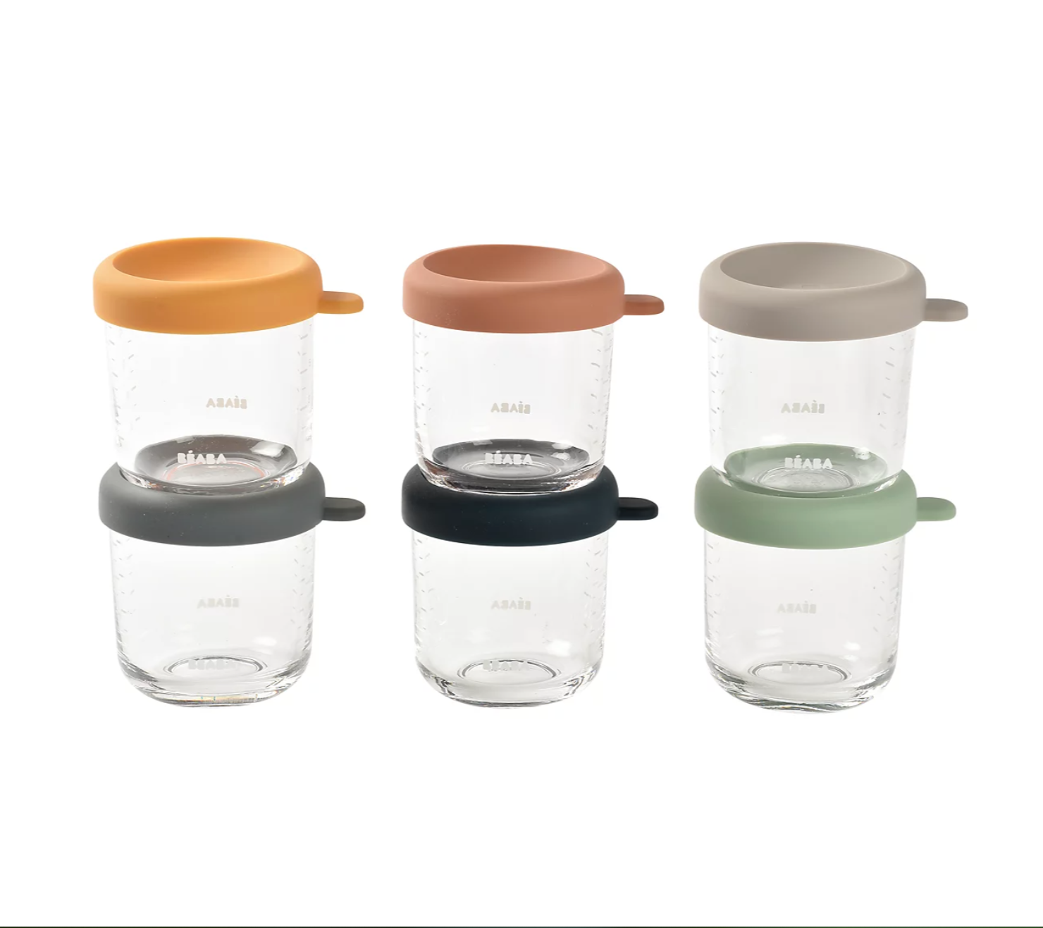 BEABA Glass Baby Food Jars