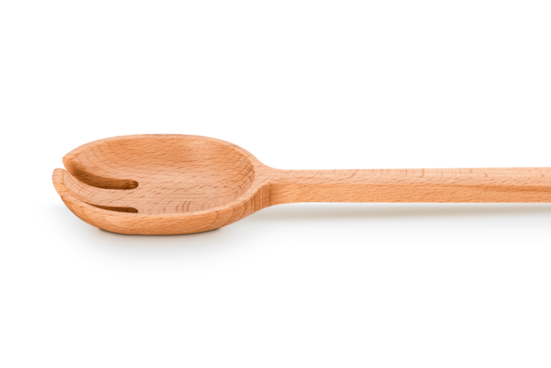 Signature Wood Serving Fork