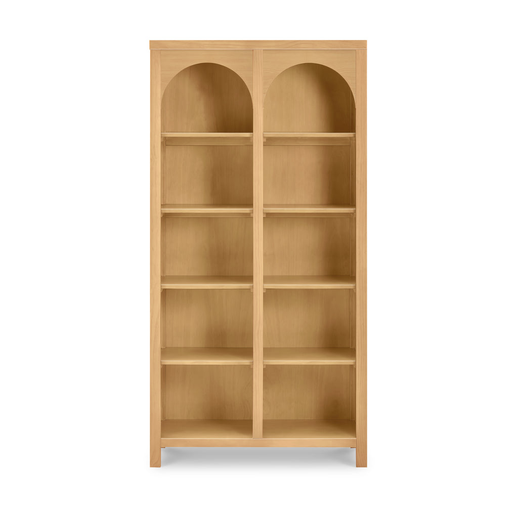 Eloise Assembled Bookcase in Honey