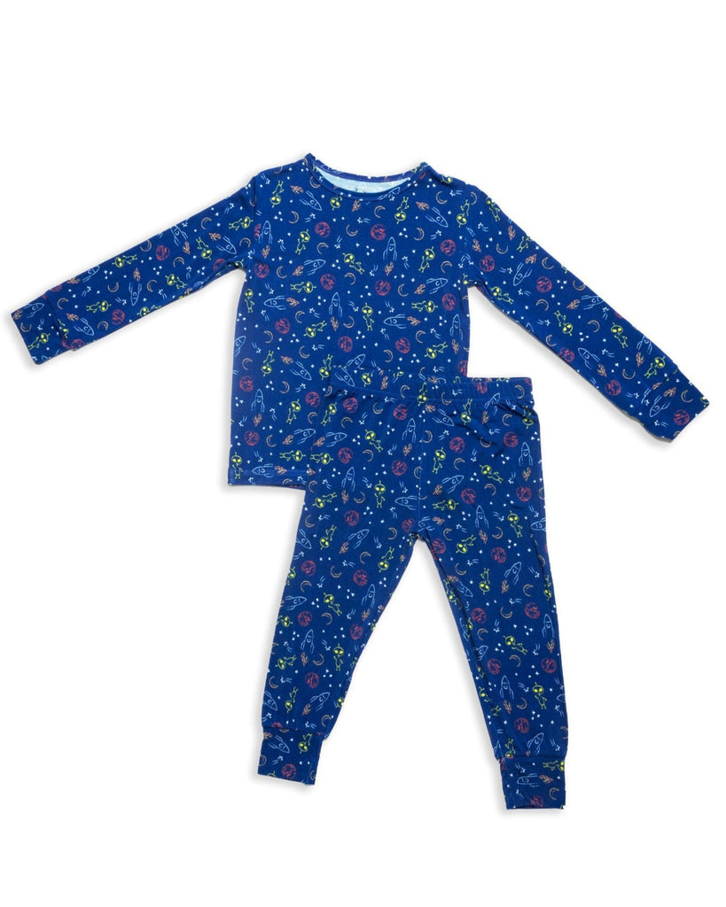 Alien Pajamas Kids PJ Set | Soft Bamboo Pajamas, Eco-Friendly PJs
