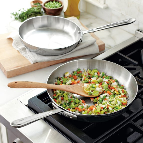 All-Clad D5® Stainless-Steel French Skillets, Set of 2