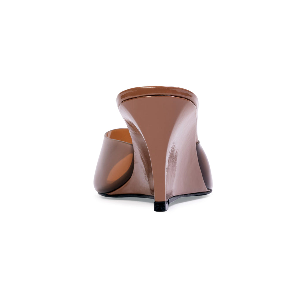 Alper 70 Mule in Mousse Patent Leather