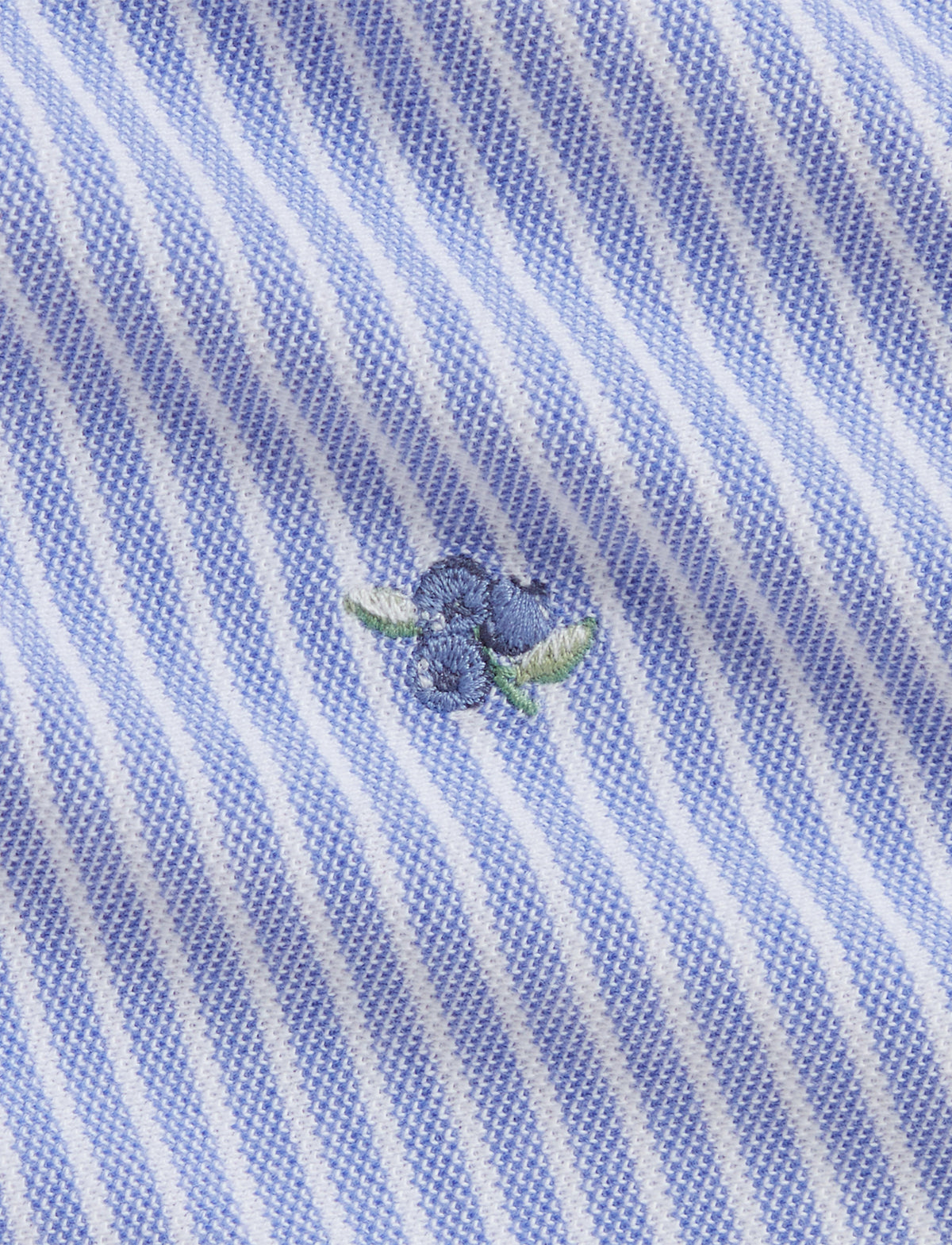 Sleeveless Oxford Mesh Striped Schiffli Ruffle Dress