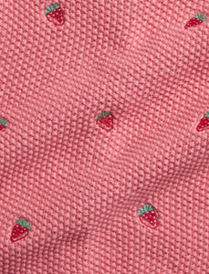 Long-Sleeve Cotton Schiffli Scallop Button-Up Shirt and Shorts Set