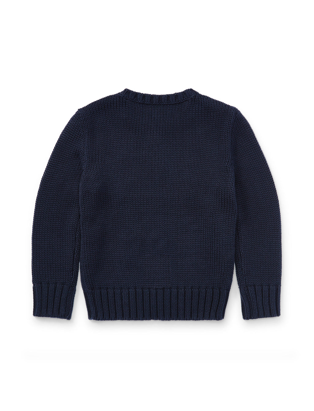 Flag Cotton Crewneck Sweater