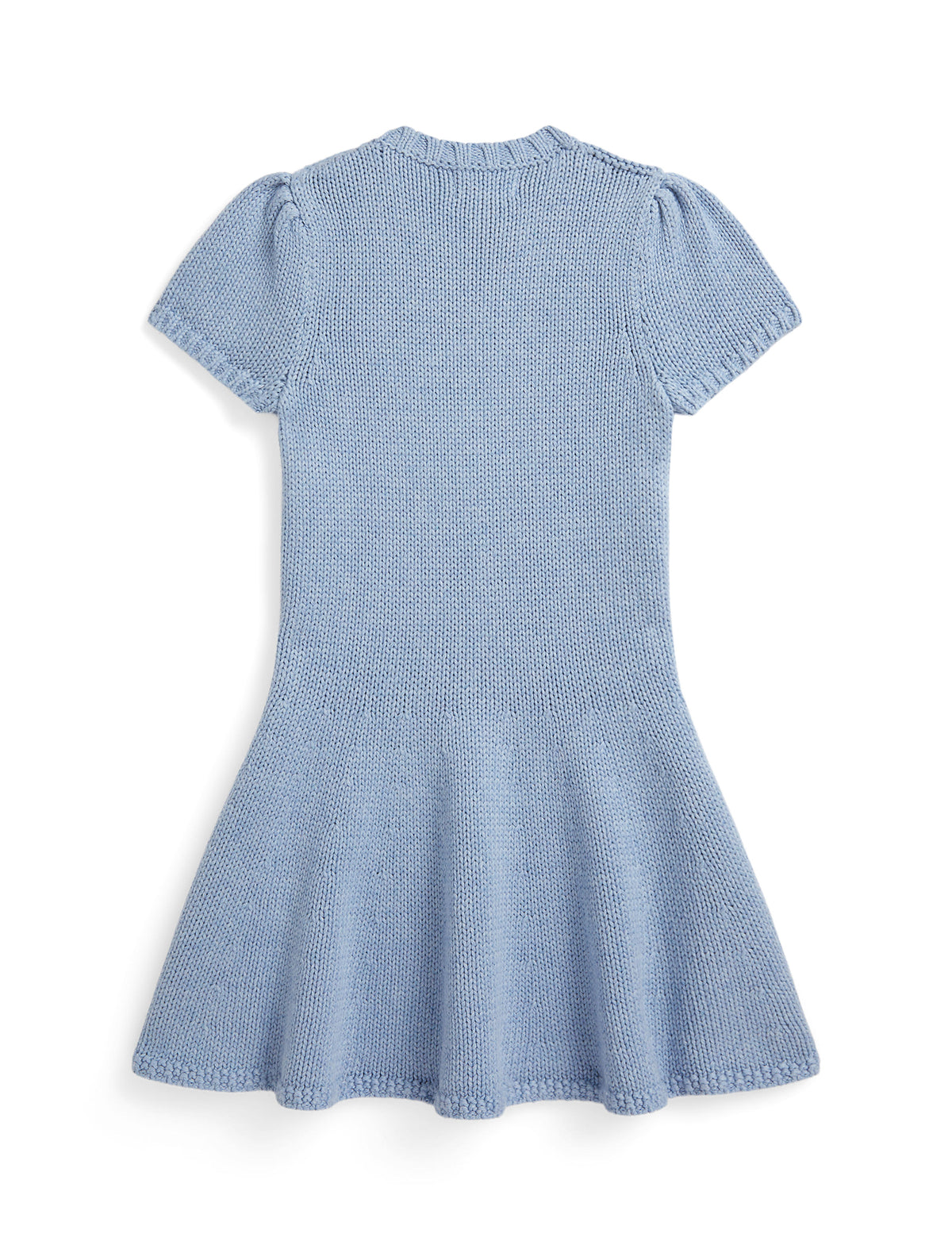 Short-Sleeve Flag Sweater Dress