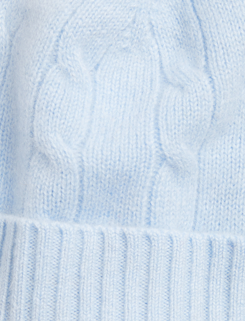 Cashmere Cable Knit Baby Hat and Bootie Set