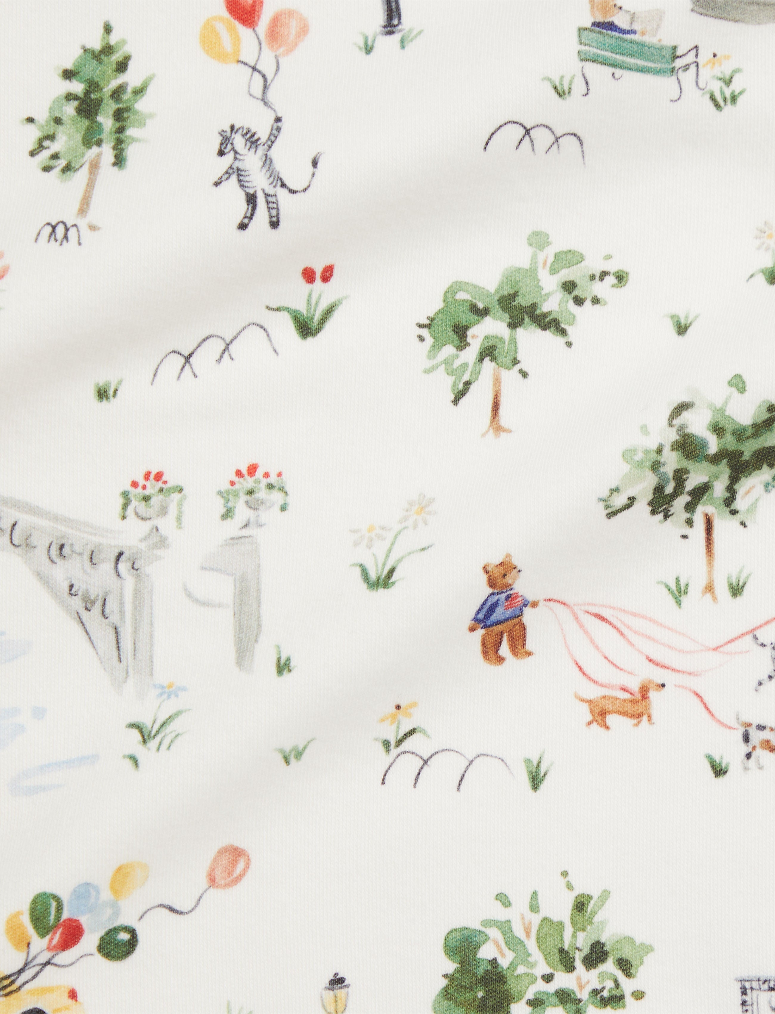 RL Baby x Riley Sheehey Saturday in The Park Cotton Blanket
