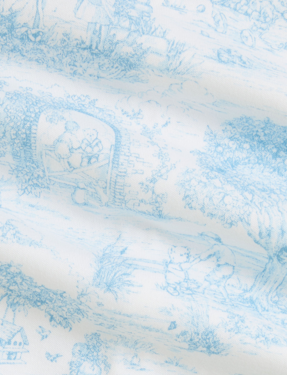 3-Piece Box Set in Blue Toile
