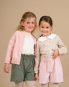 Cressida Cardigan in Pink