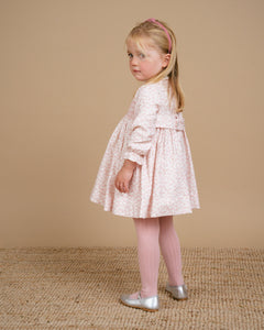 Shirley Dress in Pink Minifloral