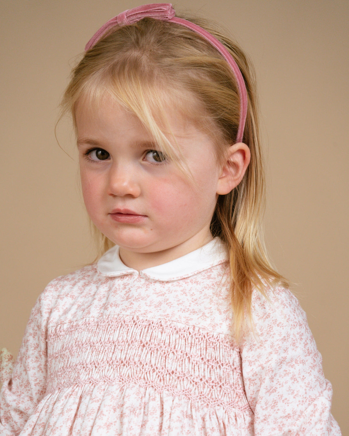 Shirley Dress in Pink Minifloral