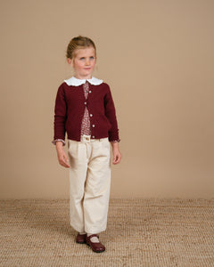 Gaya Blouse in Burgundy Floral