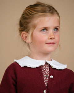 Gaya Blouse in Burgundy Floral