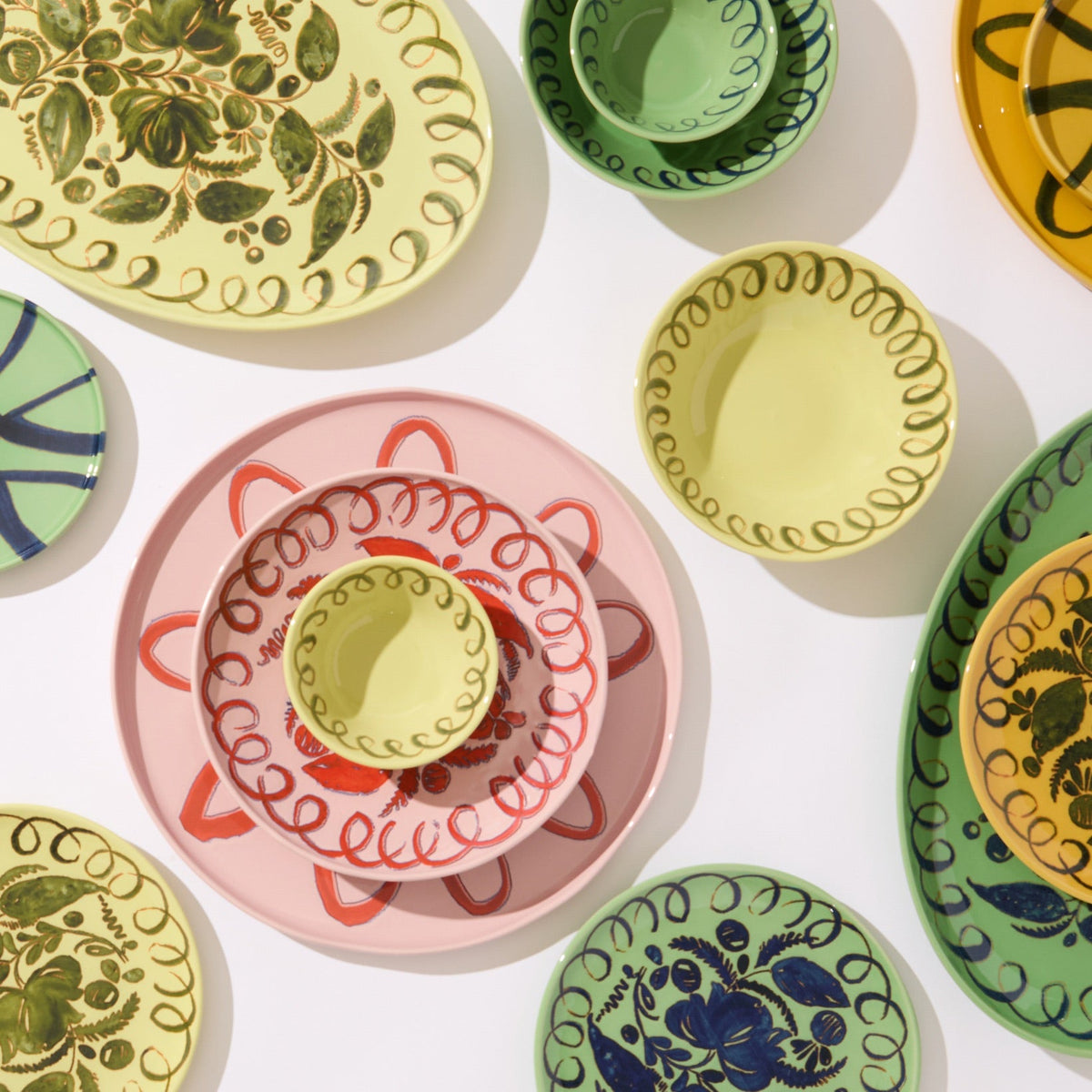 Amalfi Ceramic Oval Tray