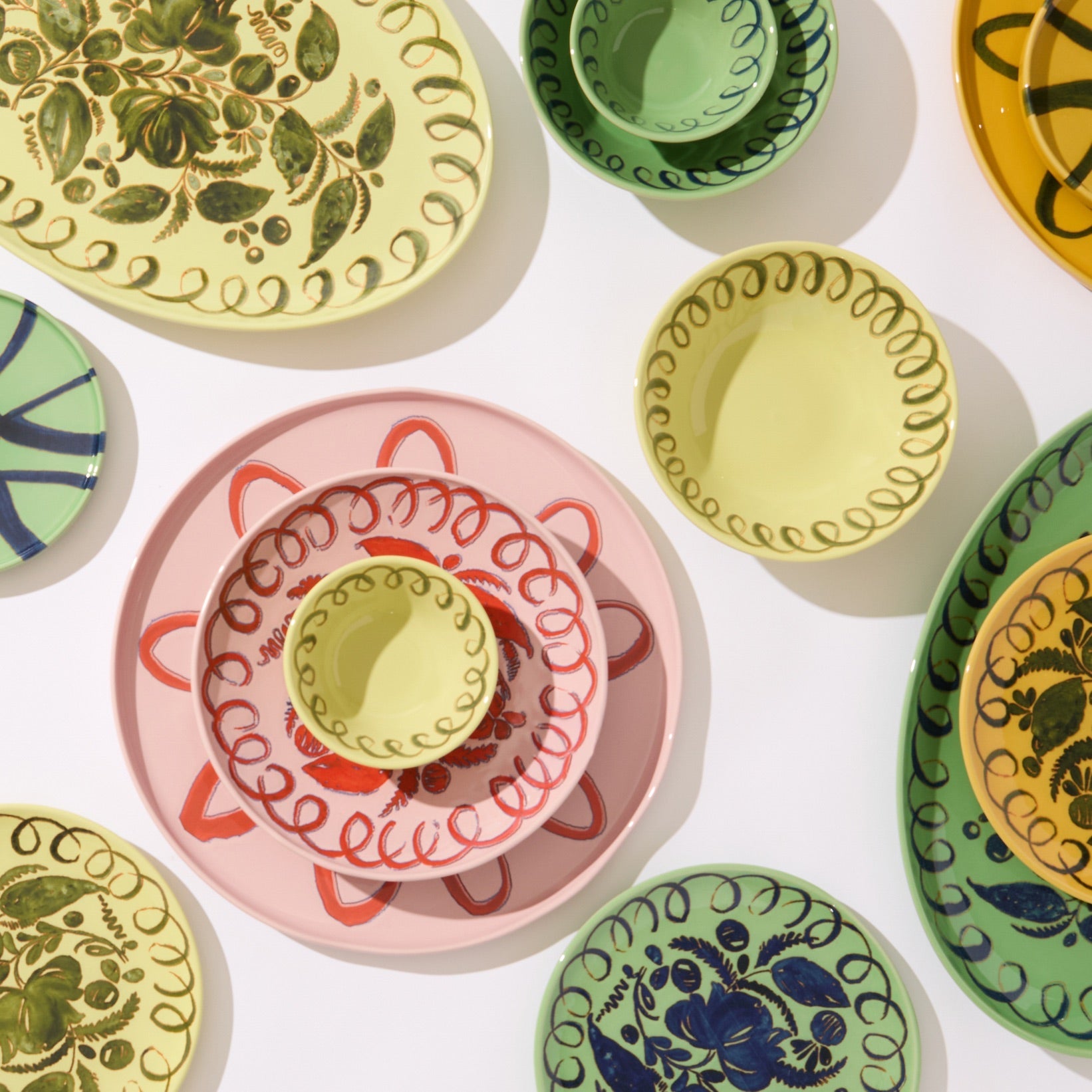 Amalfi Ceramic Oval Tray