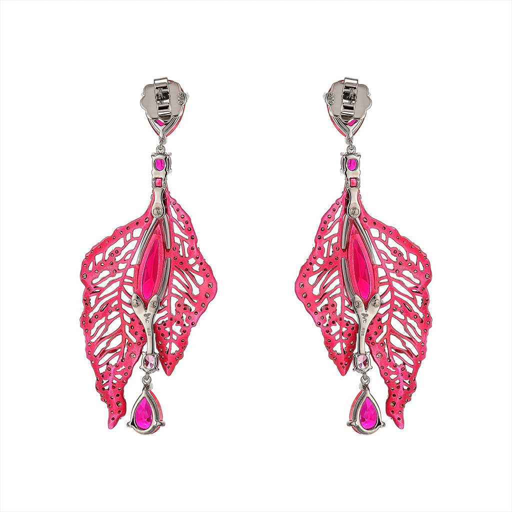 Ruby Atlantis Drop Earrings
