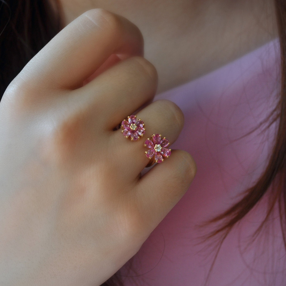 Anemone Ring - Jewelry - RUCHI New York