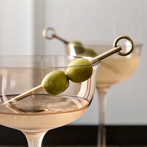 Archer Stainless Steel Cocktail Picks (Set of 6)